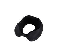 American Tourister Travel Accessories - Coussin de Voyage en Mousse à mémoire de Forme, Ergonomique et Confortable pour Avion, Voiture et Train, 30 cm, Noir/Gris (Black/Grey)