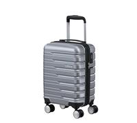 American Tourister Trolley Flashline Spinner Underseater Removable Wheels Sky Silver argenté 45cm