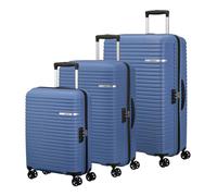 American Tourister Trolley Liftoff 3 PC Set D Coronet Blue Bleu 79cm