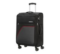 American Tourister Trolley noir rouge pour femme et homme - Sky Surfer Spinner Exp. TSA M Black / Red 323647
