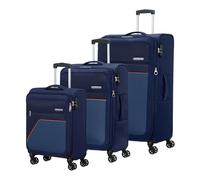American Tourister Trolley Sky Surfer 3 PC Set A Dark Navy Bleu Marine 81cm