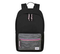American Tourister Upbeat unisexe - Sac à dos (1 pièce), Noir (Camo Black), Taille unique, Sac à dos