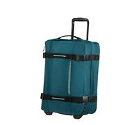 American Tourister Urban Track - Sac de Voyage à 2 Roues, 55 cm, Duffle Léger S avec 2 Compartiments et Serrure TSA, 55 L, Idéal pour Les Courts séjours - Bleu (Totally Teal)