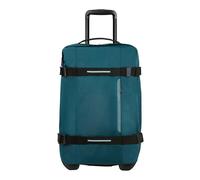 American Tourister Urban Track - Sac de Voyage à 2 Roues, 55 cm, Duffle Léger S avec 2 Compartiments et Serrure TSA, 55 L, Idéal pour Les Courts séjours - Bleu (Totally Teal)