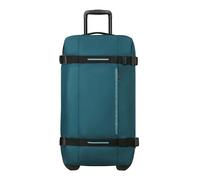 American Tourister Urban Track - Sac de Voyage à 2 Roues, 68 cm, Duffle Léger M avec 2 Compartiments et Serrure TSA, 84 L, Parfait pour Les Longs Voyages - Bleu (Totally Teal)