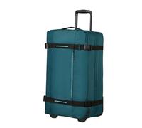 American Tourister Urban Track - Sac de Voyage à 2 Roues, 68 cm, Duffle Léger M avec 2 Compartiments et Serrure TSA, 84 L, Parfait pour Les Longs Voyages - Bleu (Totally Teal)