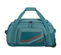 American Tourister – Sac de voyage à roulettes City Racer – 55 cm, 50 L, Bagage cabine Bleu