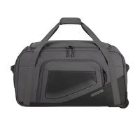 American Tourister – Sac de voyage à roulettes City Racer 68 cm 98L compartiment chaussures noir