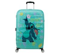 American Tourister Trolley Wavebreaker Disney Spinner 77 / 28 Turquoise Gris Bleu femme et homme