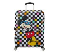 American Tourister Valise blanc noir pour femme et homme Wavebreaker Disney Spinner 77 / 28 Disney Trolley Mickey Check 266709