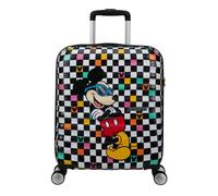 American Tourister Valise noir blanc pour femme et homme - Wavebreaker Disney Spinner 55 / 20 TSA Disney FL Mickey Check 285857