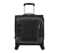 American Tourister Valise noir gris pour femme et homme - Pulsonic Spinner 55 / 20 EXP TSA Trolley Asphalt Black 216745