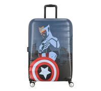 American Tourister Marvel Legends FL - Spinner L Suitcase, 77 cm, 96 L, Multicolored (Captain America City)