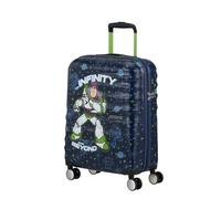 American Tourister Bagage cabine Wavebreaker Disney Buzz Lightyear 55 cm 4 roulettes Bleu marine