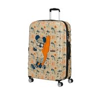 American Tourister Wavebreaker Disney - Mickey Mouse Valise Rigide Moyenne (67 cm), Valise de Voyage, Serrure TSA, 4 Roues, 64 L, 3.6 kg - Mickey Super Surfer
