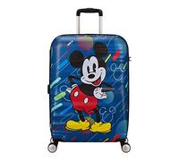 American Tourister Wavebreaker Disney - Spinner M, valise pour enfant, 67 cm, 64 L, multicolore (Mickey Future Pop)