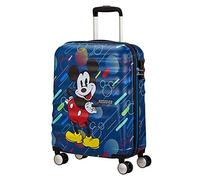 American Tourister Wavebreaker Disney - Spinner S, valise pour enfant, 55 cm, 36 L, multicolore (Mickey Future Pop)