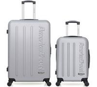 - lot de 2 - valises grand format et cabine bronx - gris