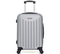 american travel - valise cabine brooklyn 55 cm 4 roues - gris gris G