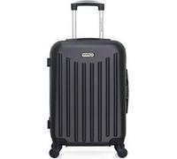 american travel - valise cabine brooklyn 55 cm 4 roues - noir noir G