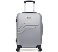american travel - valise cabine queens 55 cm 4 roues - gris gris G
