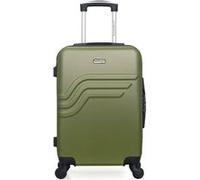 american travel - valise cabine queens 55 cm 4 roues - kaki kaki G