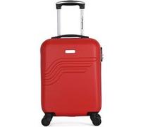AMERICAN TRAVEL - Valise Cabine ABS QUEENS-E 4 Roues 50 cm Rouge