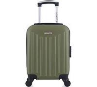 american travel - valise cabine xxs abs brooklyn 4 roues 46 cm - kaki kaki