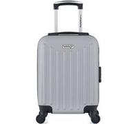 Valise Cabine XXS - AMERICAN TRAVEL - BROOKLYN - 46 cm - 4 Roues - Gris