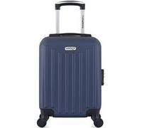 - valise cabine xxs abs brooklyn 4 roues 46 cm - marine