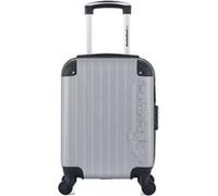 american travel - valise cabine xxs abs budapest 4 roues 46 cm - gris gris
