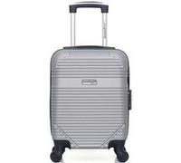american travel - valise cabine xxs memphis 46 cm 4 roues - gris gris G