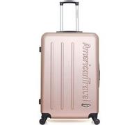 american travel - valise grand format bronx 75 cm 4 roues - rose dore rose dore G