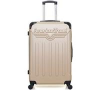 AMERICAN TRAVEL - VALISE GRAND FORMAT ABS HARLEM-A 4 ROUES 70 CM Beige