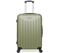 american travel - valise weekend abs brooklyn 4 roues 65 cm - kaki kaki G