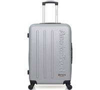 american travel - valise weekend bronx 65 cm 4 roues - gris gris G