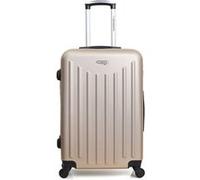 american travel - valise weekend brooklyn-a 60 cm 4 roues - beige beige G