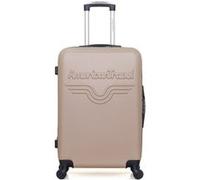 american travel - valise weekend chelsea 65 cm 4 roues - beige beige G