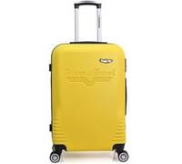 american travel - valise weekend dc 65 cm 4 roues - jaune jaune G