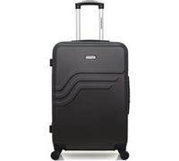 american travel - valise weekend queens 65 cm 4 roues - gris fonce gris fonce G