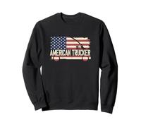 American Trucker Truck Life Profession de Transport Routier Sweatshirt