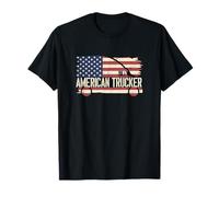 American Trucker Truck Life Profession de Transport Routier T-Shirt