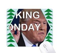 american trump président drôle d'image tapis de souris green pine tree tapis en caoutchouc