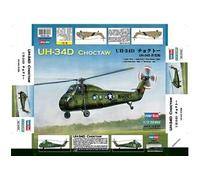 American Uh-34d ''choctaw'' - 1:72e - Hobby Boss G