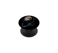 American USA Patriotic Eagle Flying Graphic PopSockets PopGrip Adhésif