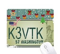 american usa voiture modèle tapis de souris en jeu - office mat noël