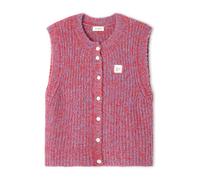 AMERICAN VINTAGE Cardigan 'EAST' bleu clair / rouge / blanc, Taille M