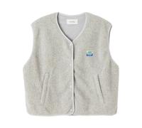 American Vintage, Femme, Vestes, Gris, Taille: 36 FR Gilet Élégant pour Homme