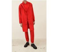 American Vintage Long Loose Hooded Parka Flamenco Taille: S | Parkas Outlet | Homme