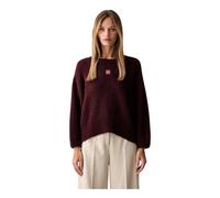 American Vintage - Pull col rond East - Femme - Pulls - Brun - Taille: 42 FR